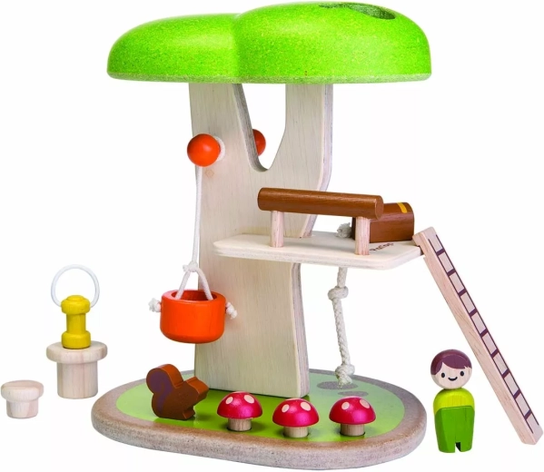 PlanToys dřevěný domek na stromě Tree house