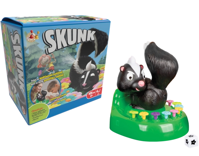 Studo Games Skunk – rodinná hra s kostkou a překvapením