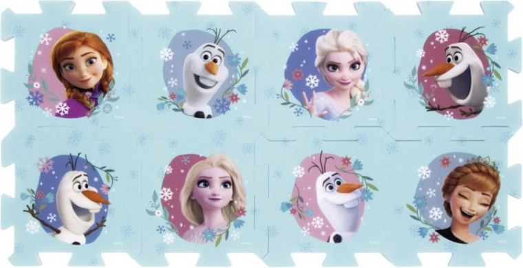 Pěnové puzzle na podlahu Frozen (Ledové království) 118,5 × 61,5 cm