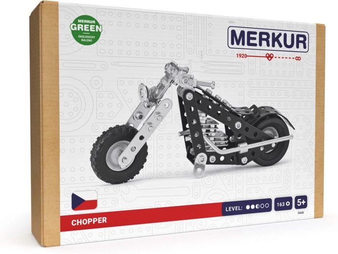 Merkur stavebnice Chopper – 163 dílků