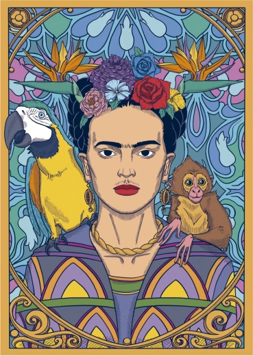 Puzzle Frida Kahlo 1500 dílků