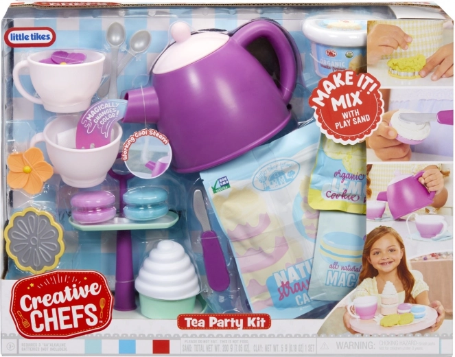 Little Tikes Creative Chefs čajová párty sada