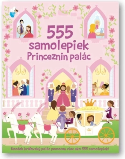 555 samolepek – princeznin palác