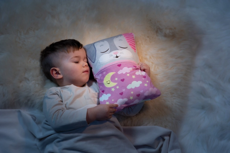 Jemný plyš pro klidné usínání