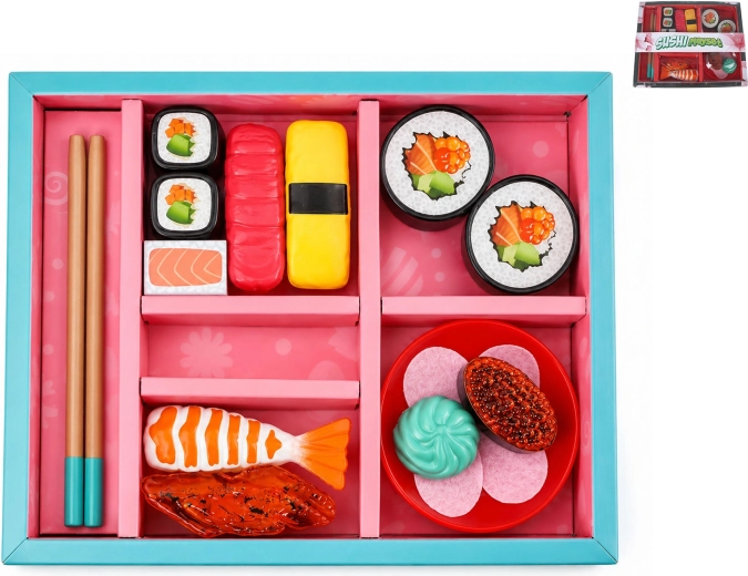 Herní sada Sushi Kawaii, 19 ks