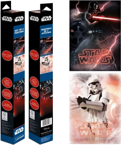 Sada mini plakátů Star Wars (2 ks)