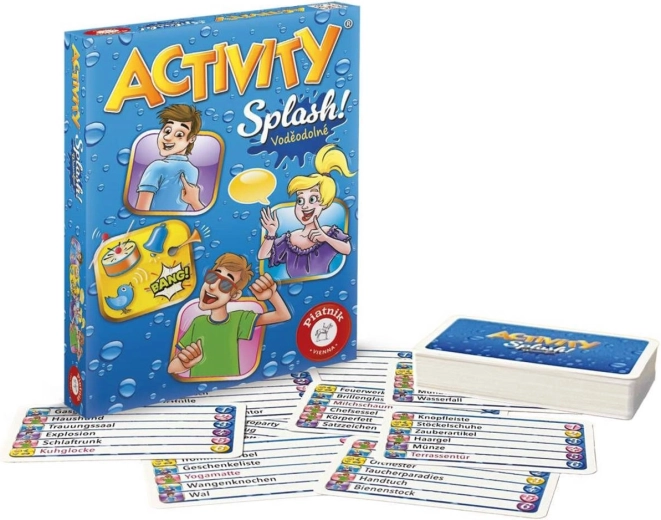 Piatnik Activity Splash voděodolná cestovní společenská hra CZ/SK