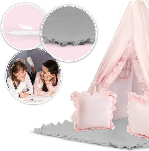 Komfortní podložka s protiskluzem + 2 polštáře