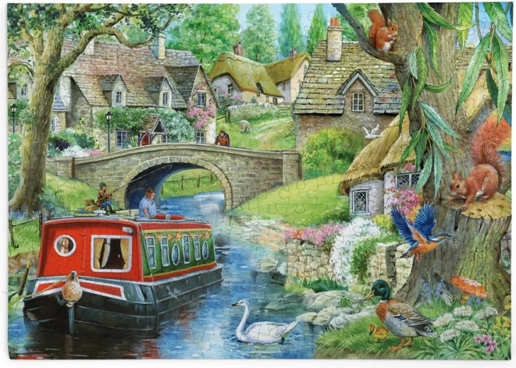 Puzzle Pohoda s 250 velkými dílky