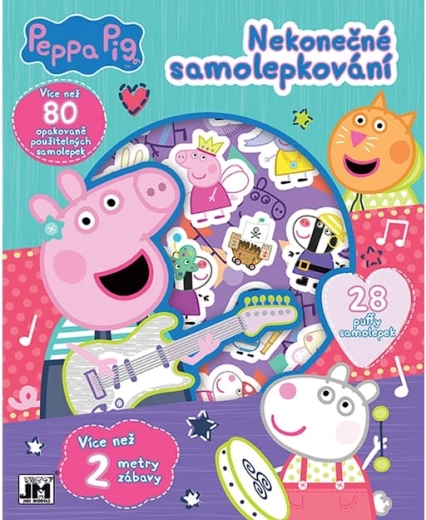 Nekonečné samolepkování Prasátko Peppa