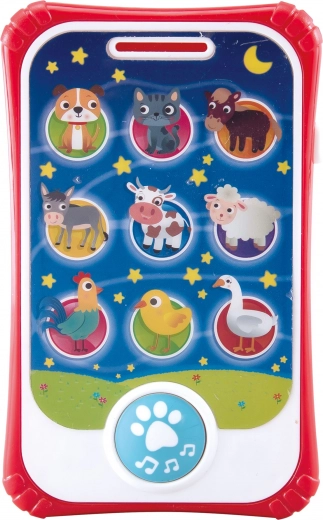 Smartphone pro děti Zvířátka 15 cm