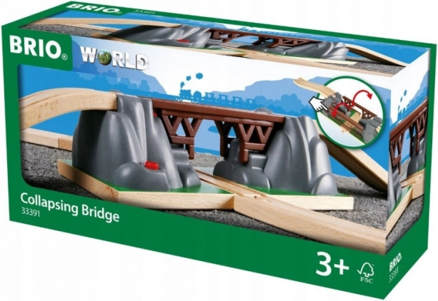 Brio World kolejový most s padací klapkou