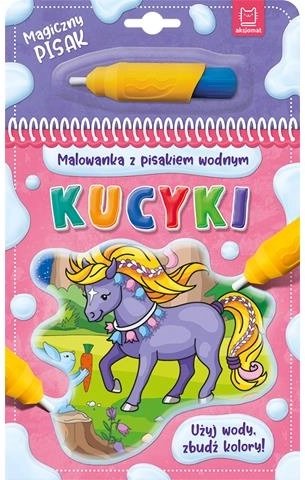 Vodní omalovánky s vodním fixem Poníci