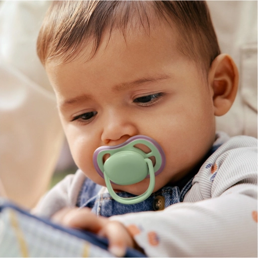 Ortodontický silikonový sosák