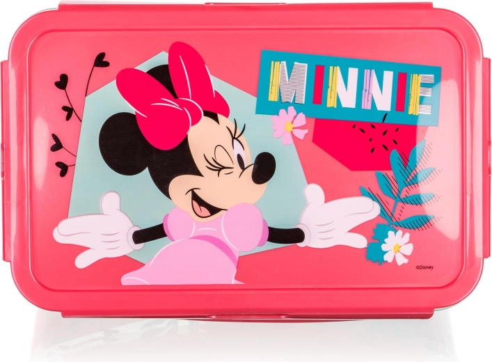 Svačinový box MINNIE 1,19 l s klipovým uzávěrem