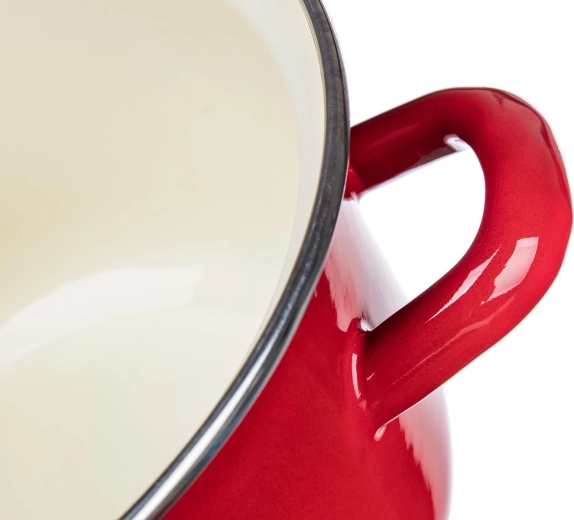 Odolná smaltovaná glazura a snadné čištění