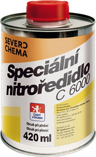Nitro ředidlo speciální C 6000 – sprej 420 ml
