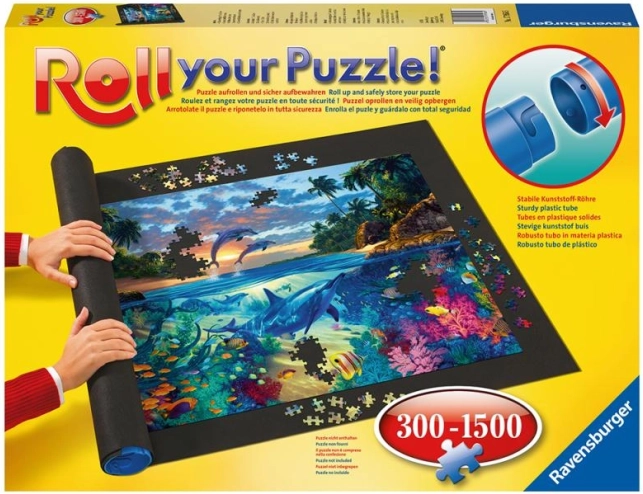 ravensburger rolovací podložka na puzzle 300–1500 dílků (110 × 66 cm)