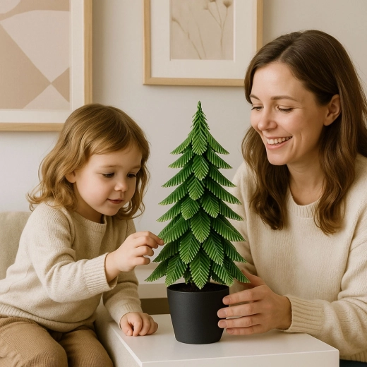 Stabilní květináč a bezúdržbový provoz