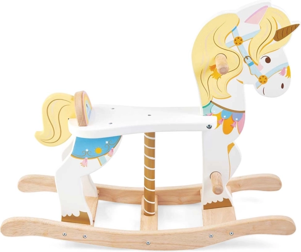 Le Toy Van dřevěný houpací jednorožec pro děti
