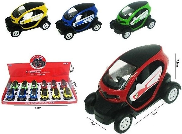 Auto se světlem a zvukem 12 cm