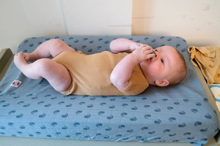 Pohodlí při přebalování (materiál Ciumbelle)