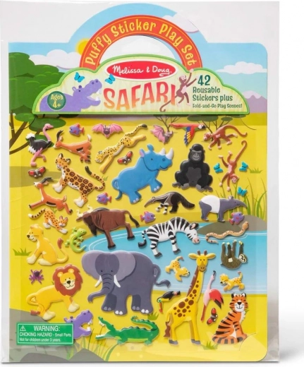 Opakování nálepek - Safari