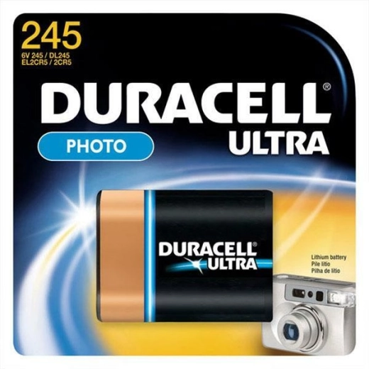 Lithiová baterie 2CR5 6 V Duracell Ultra pro fotoaparáty