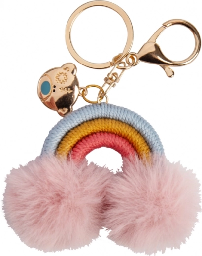 Hravý design s růžovou duhou