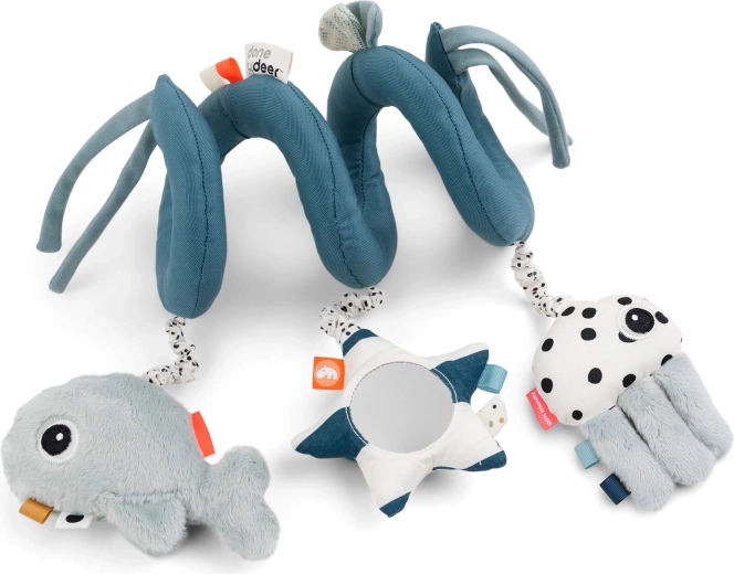 Done by Deer aktivní spirála Sea friends – Modrá