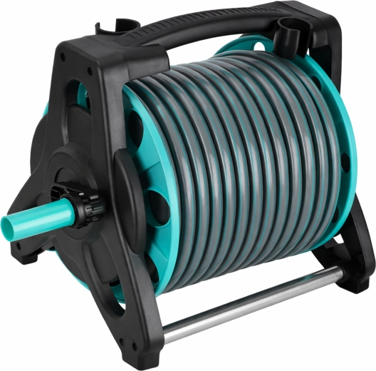 Naviják se stojanem pro pořádek bez zamotání