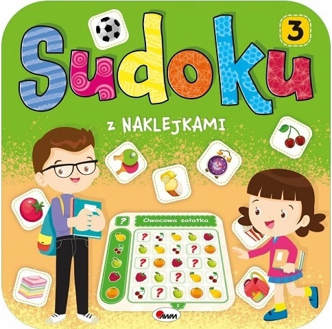 Sudoku s nálepkami pro děti