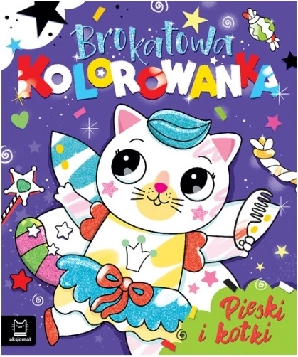 Brokatová omalovánka Pejsci a kočičky