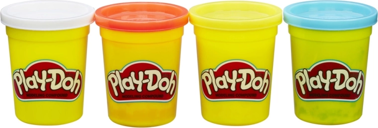 Play-Doh startovací sada modelíny – 4 kelímky