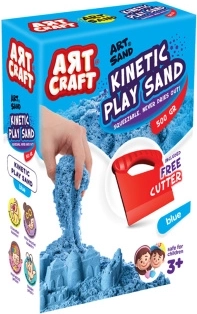 ART CRAFT kinetický písek 500 g – Modrá