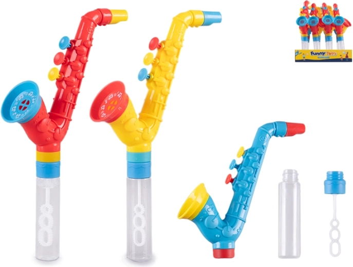 Bublifuk se saxofonem pískacím 27 cm
