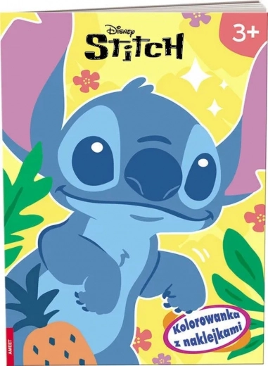 disney stitch: omalovánka se samolepkami