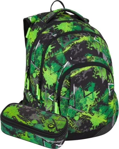 Bagmaster lincoln studentský set zeleno-černý