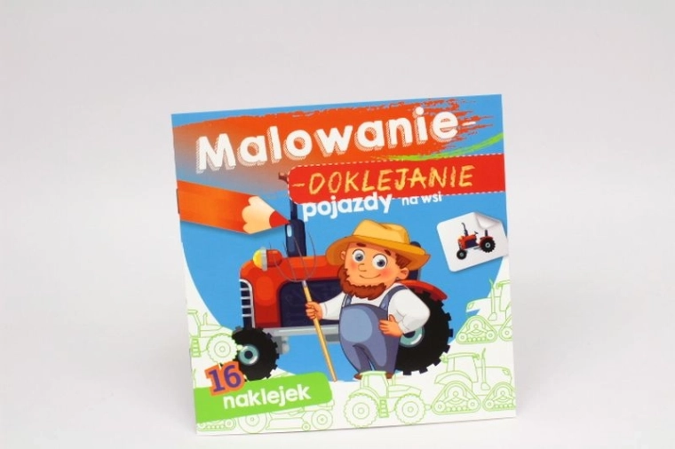 Malování a lepení: vozidla na venkově
