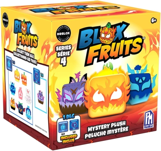 Blox Fruits plyšová figurka série 4 mystery box - 1 kus