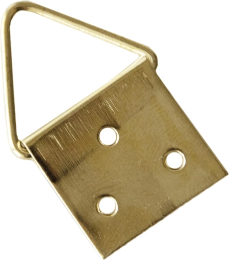 Obrazové očko 20 × 18 mm, velikost 5, mosaz, 200 ks