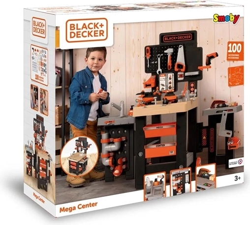 Smoby Black+Decker mega pracovní dílna