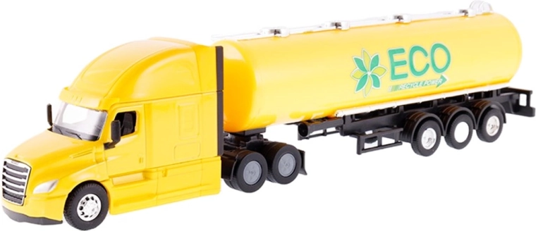 Kovový kamion s cisternou FREIGHTLINER CASCADIA 1:64