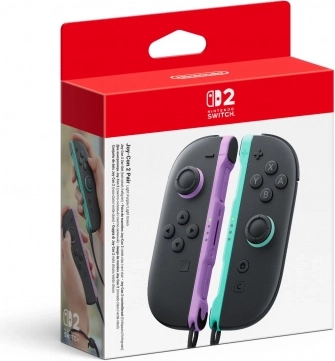 Nintendo Joy-Con 2 světle fialové a světle zelené