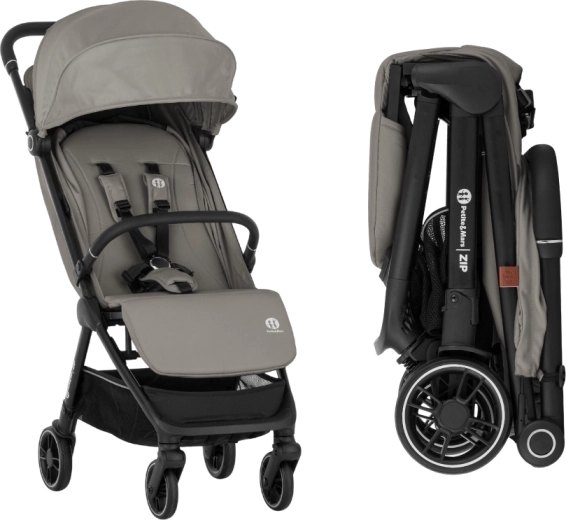 Petite&Mars sportovní kočárek Zip Velvet Grey