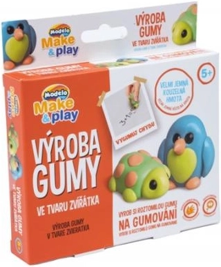 Modelovací hmota pro výrobu gumy