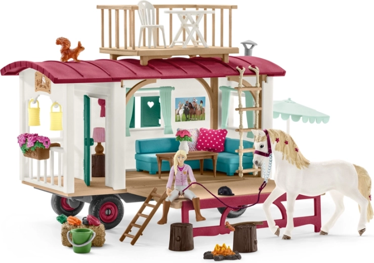 Schleich Horse Club karavan pro kamarádská setkání