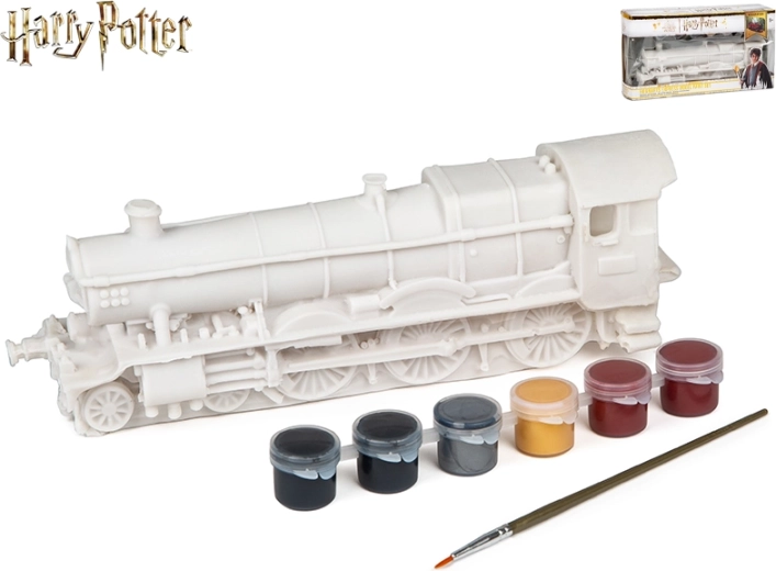 Harry Potter sada malování Bradavický expres – keramický model v krabičce