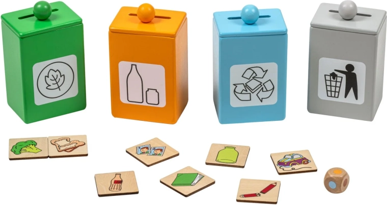 Toys for Life Třídění odpadu – vzdělávací třídicí hra