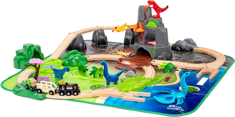 BRIO World dinosauří deluxe vlaková sada